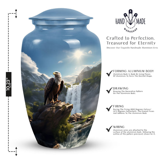 Classic Eagle Cremation Urn.