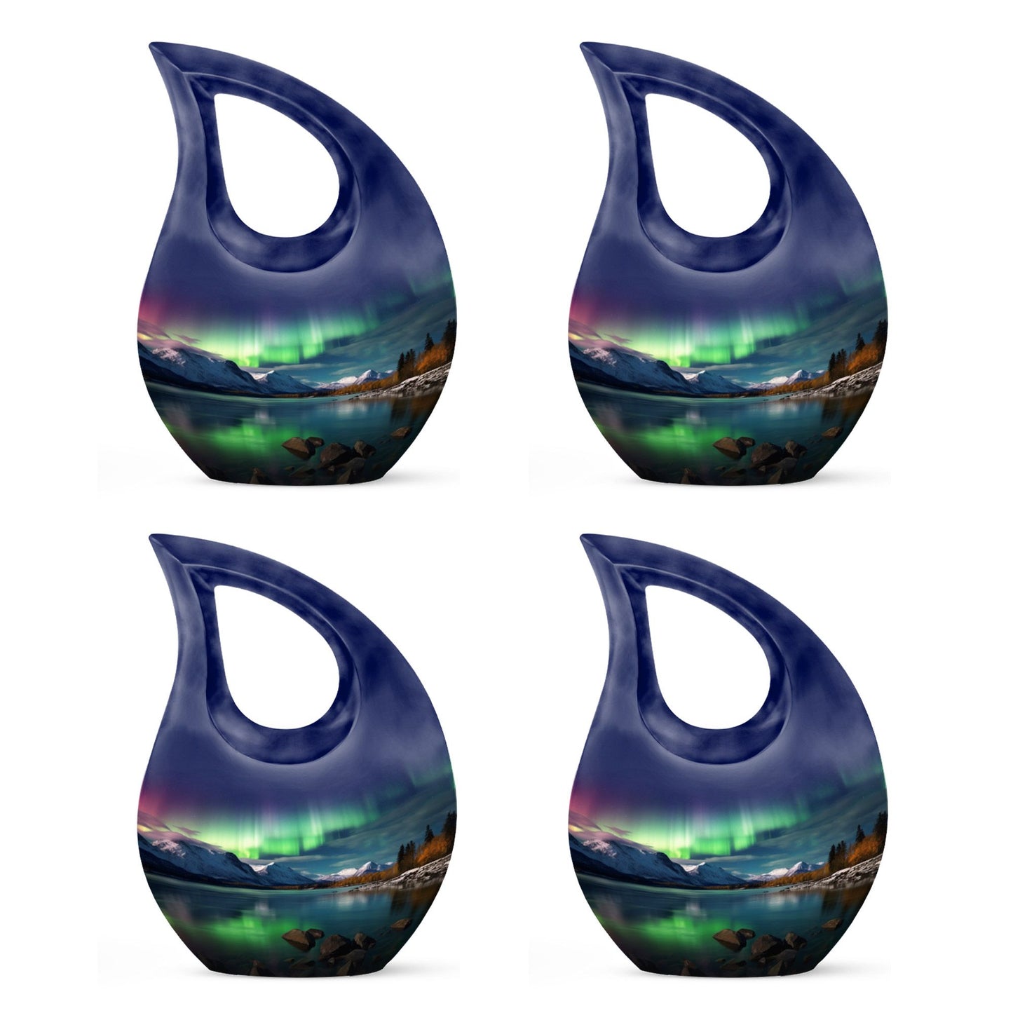 Aurora Urn Cross Drop design,