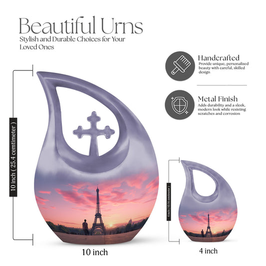 Eiffel Tower urn for ashes