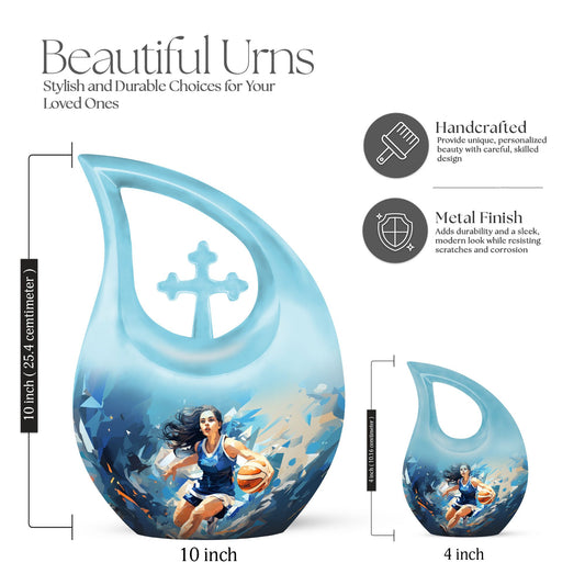 Sports-themed Urn for Human Ashes