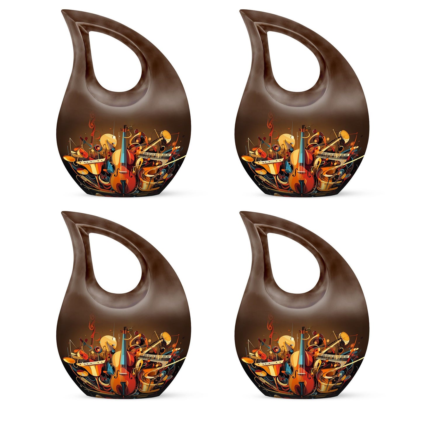 10-inch Orchestral Abstract Fantasy Companion Cremation Urn