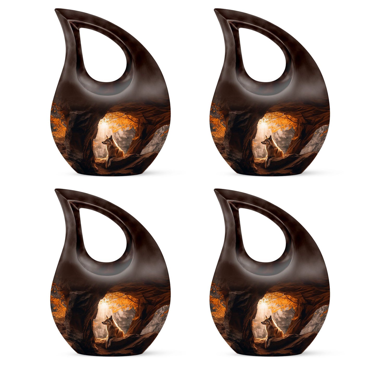 Wolf Natural Environment Urn