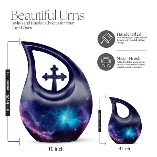 10 Inch Galaxy Urn