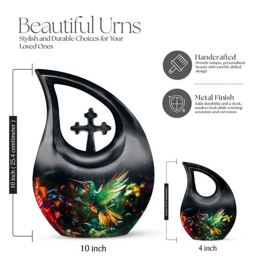 10-inch Humming Bird Urn