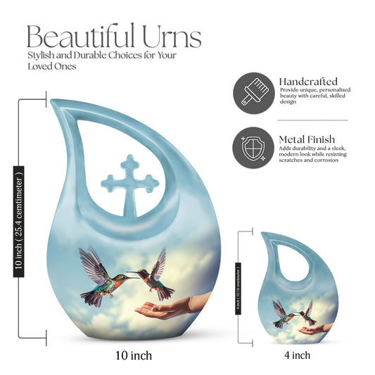 10-inch large Cremation urn