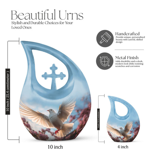large Dove Urn