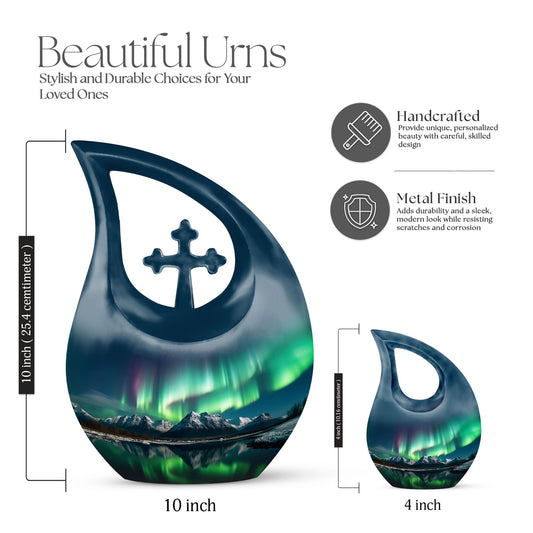 Aurora Borealis urn