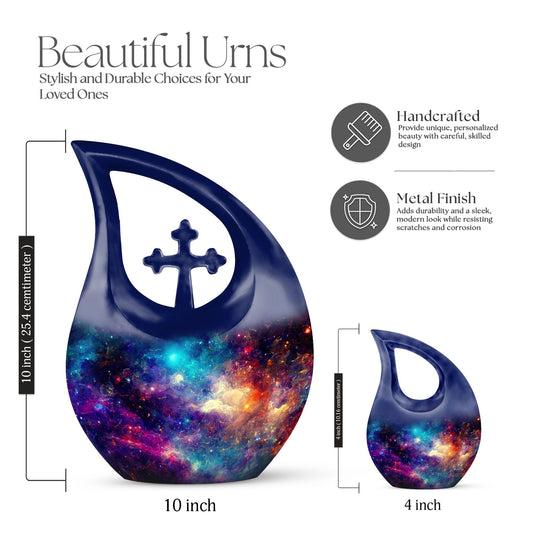 10 Inch Galaxy Urn