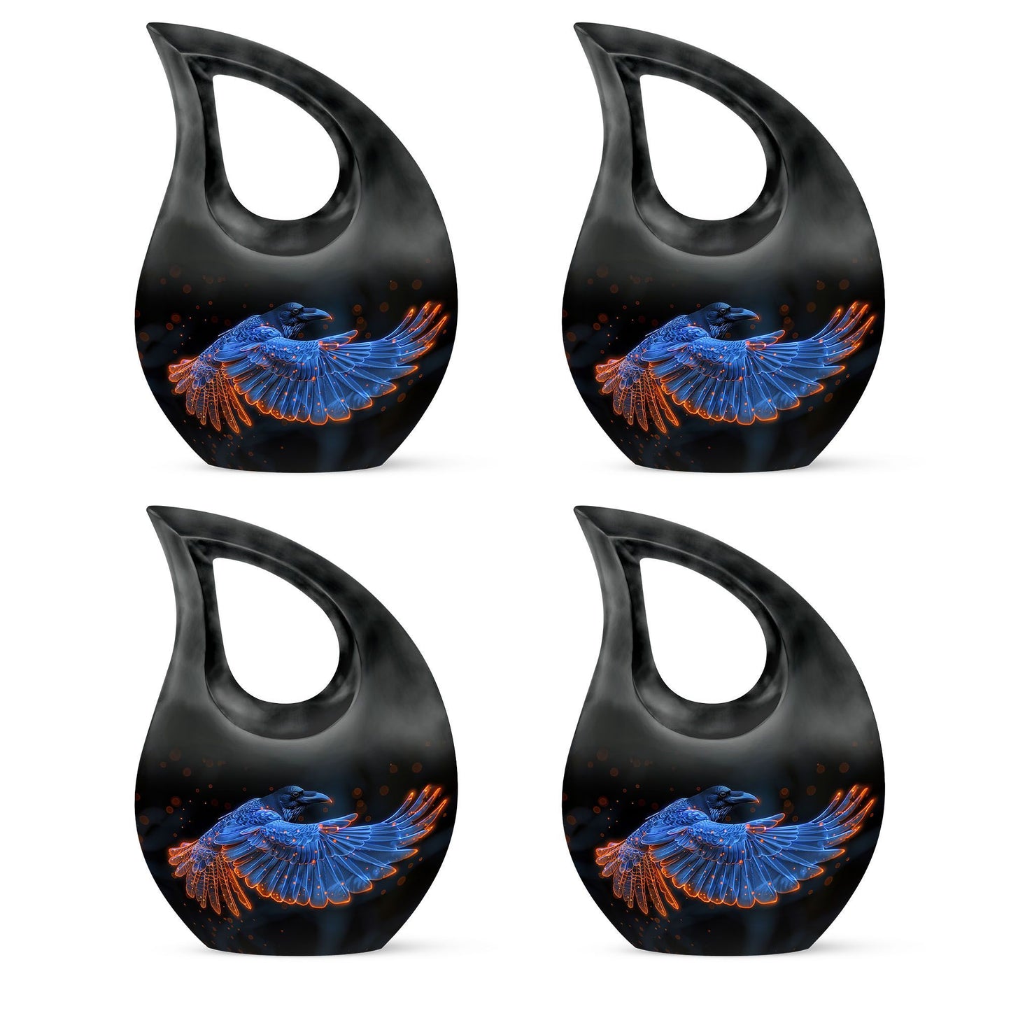 10 inch aluminium The Raven's Mystical Urn