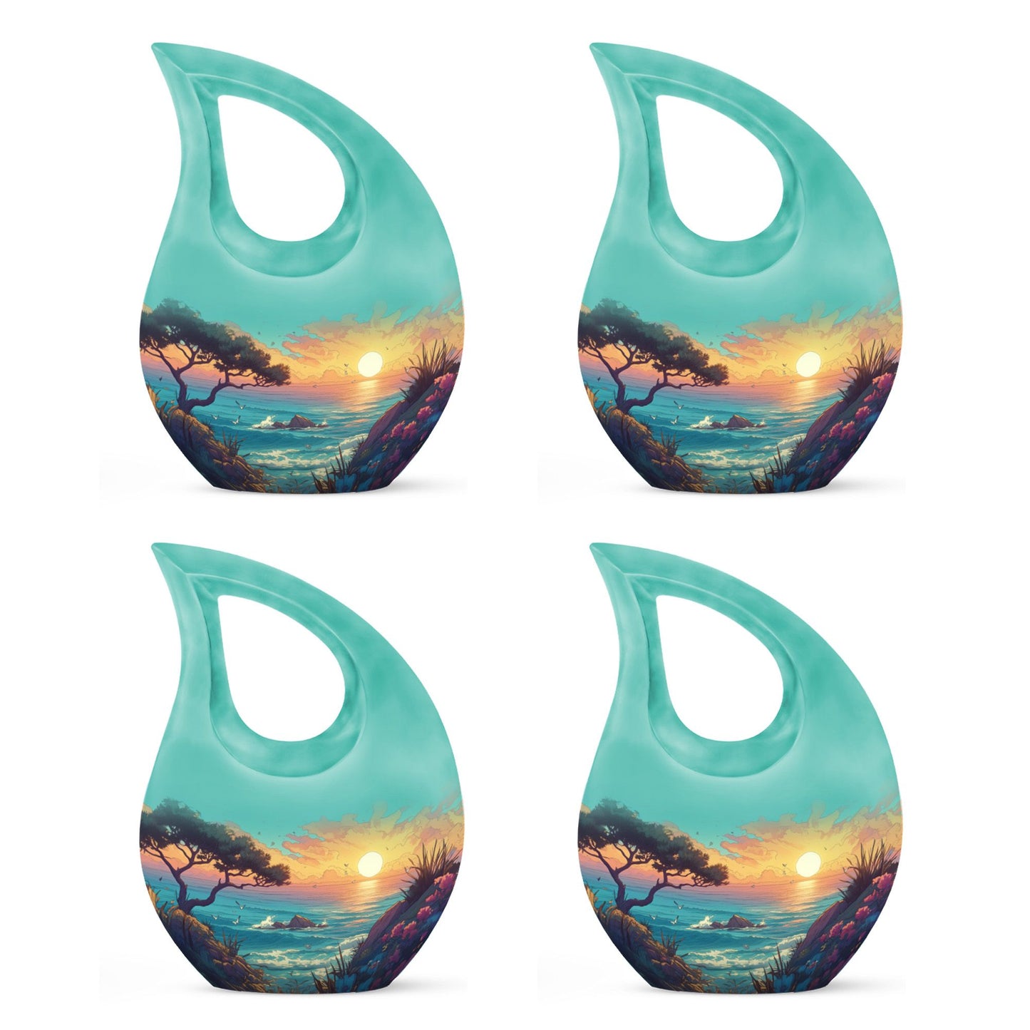 Stylish Winter Spirit Urn,