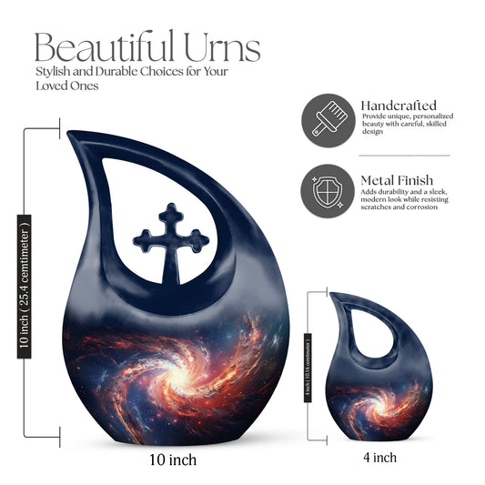 10-Inch Galaxy Urn