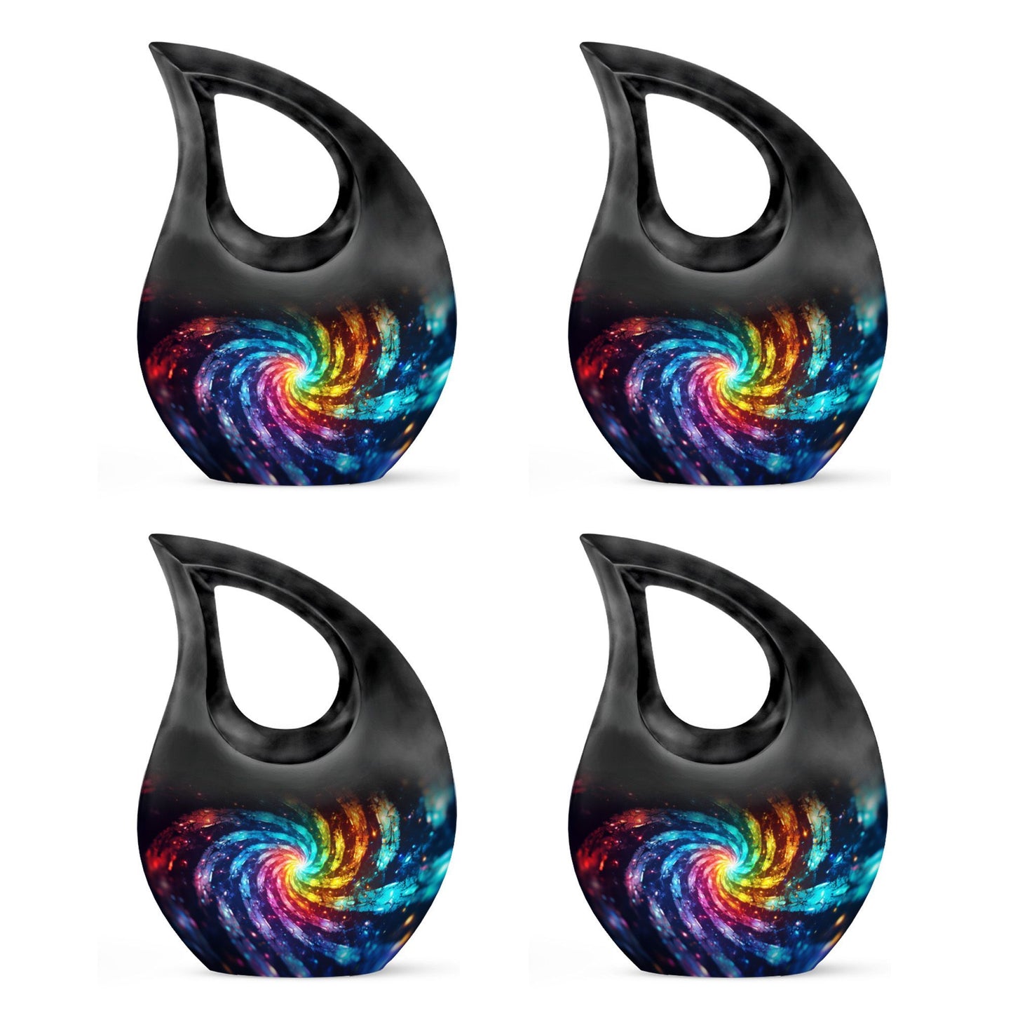 Cross Drop themed Galaxy Urn,