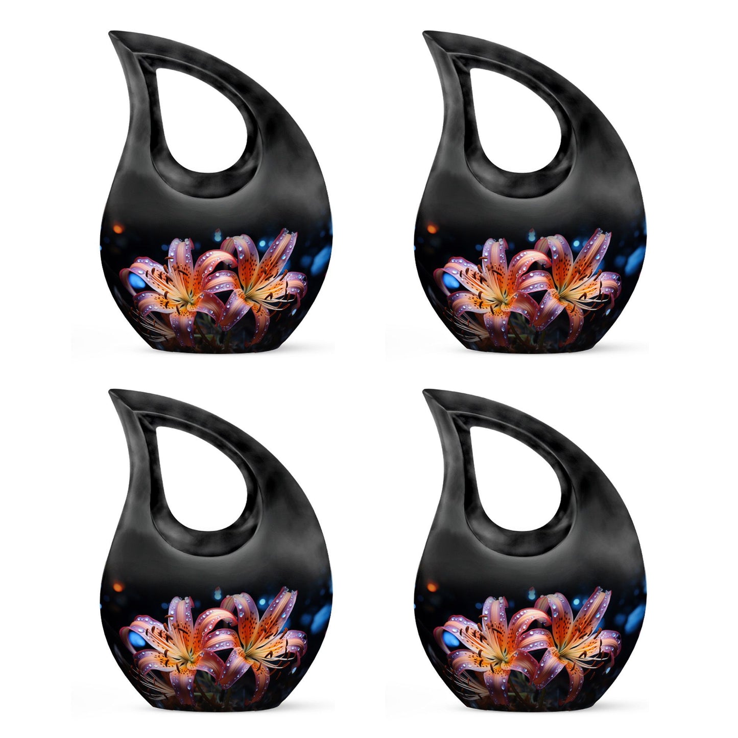 10-inch Lilies Urn