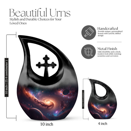 Galaxy themed Large Urn