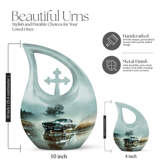 10-inch Classic Muscle In Urn,