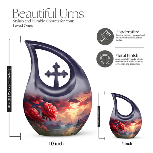 Crimson Twilight on Urn