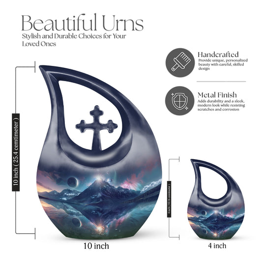 Galactic Reflections Urn