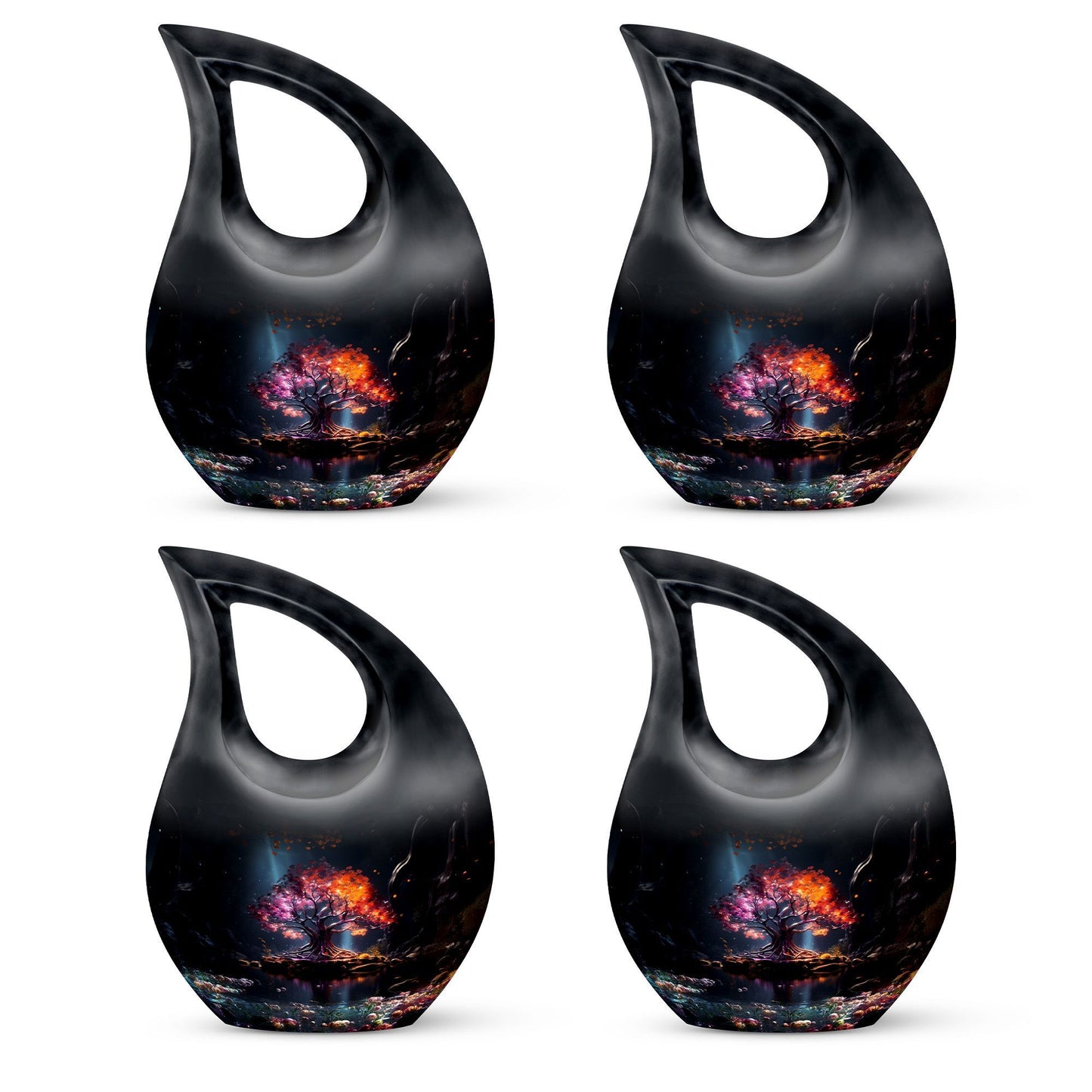 Enchanted Twilight Cross Drop urn
