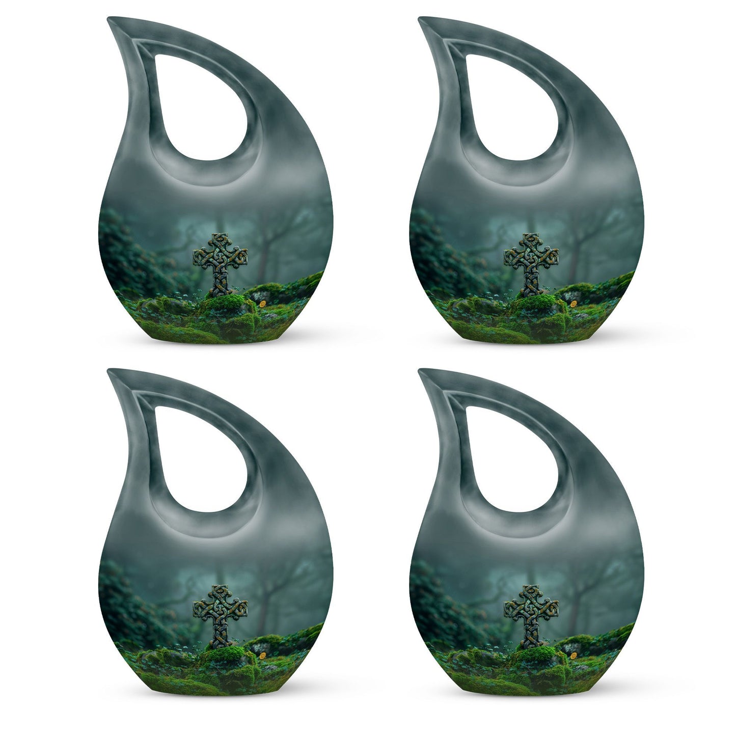 Mossy Solace Urn