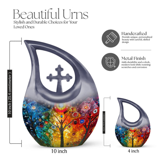 Chromatic Fantasia memorial urn