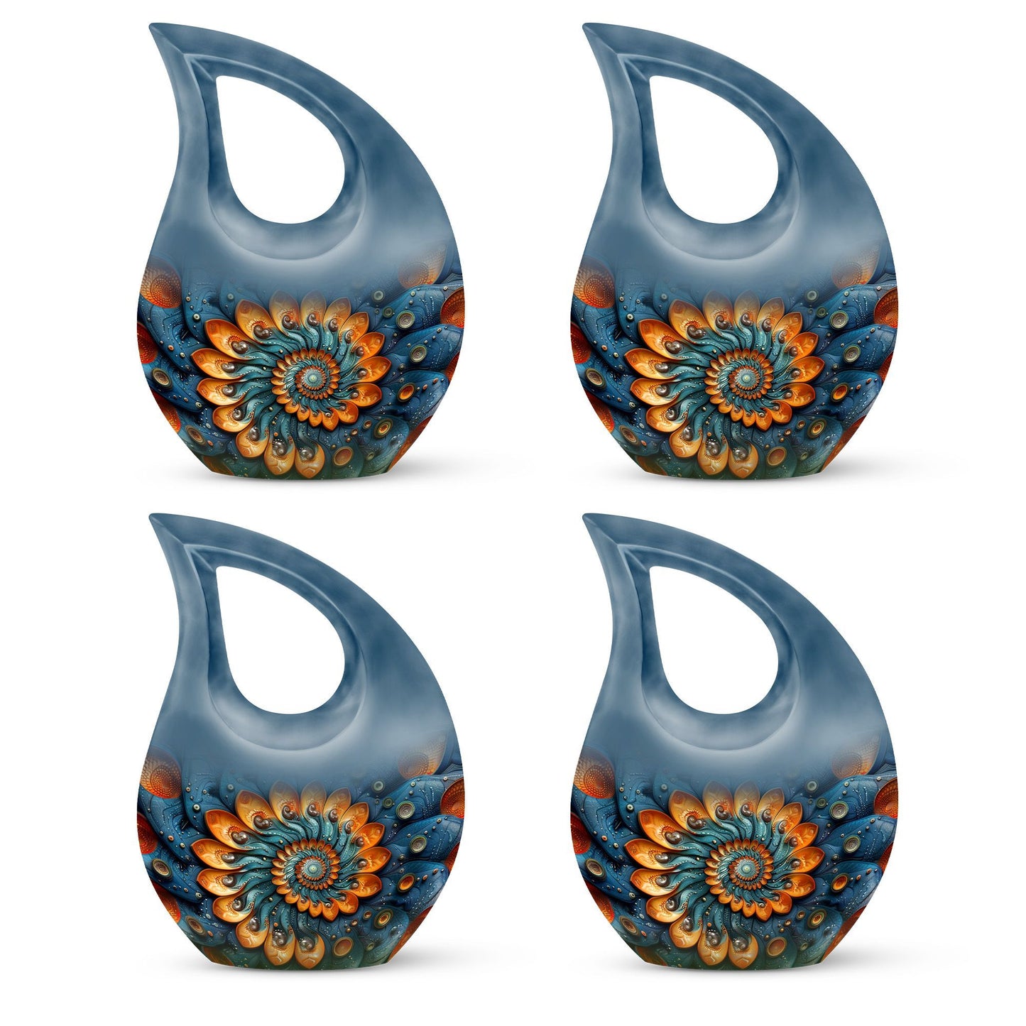 Oceanic Mandala Extra Large Urn