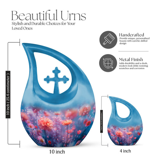 Aluminium Aquatic Fantasy Urn
