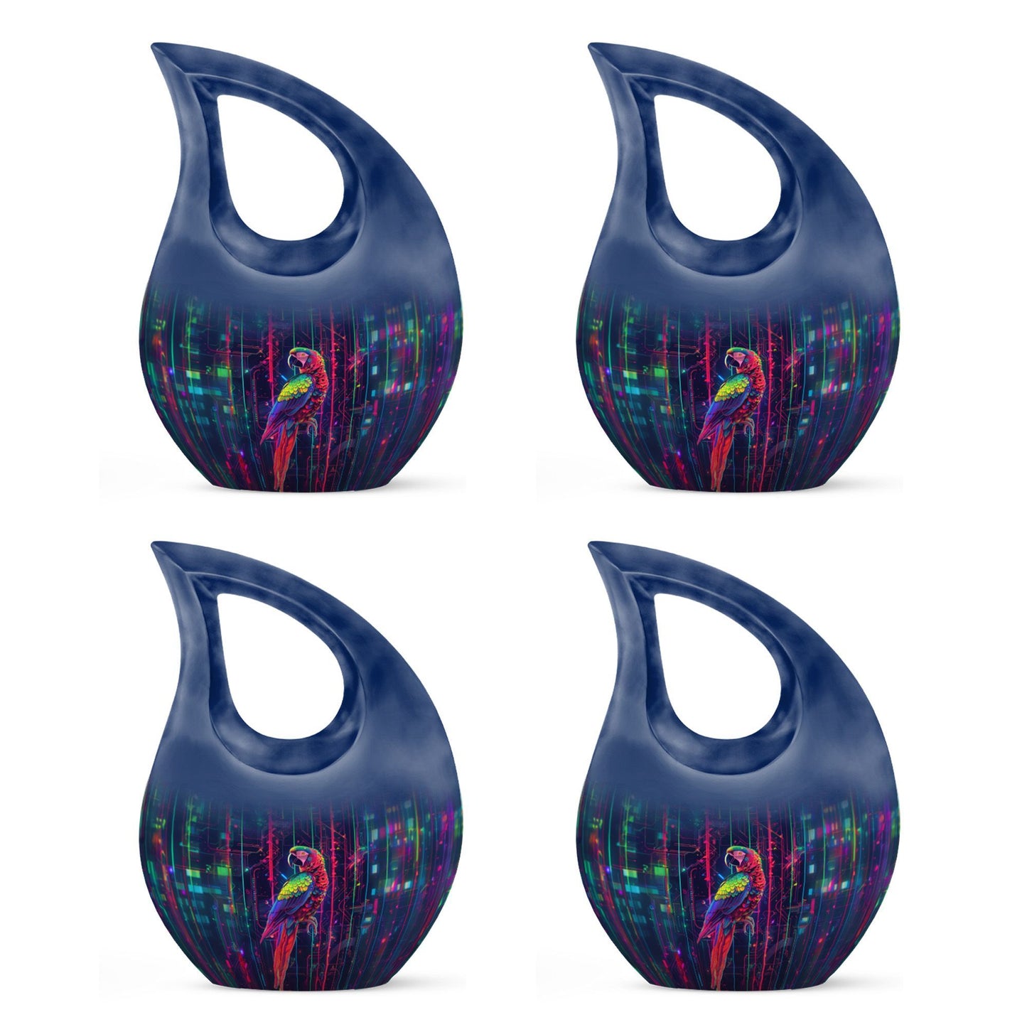 10 Inch, personalized Digital Aviary Urn