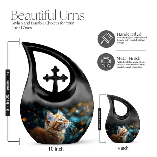 10-inch Amber Gaze Wonder Urn