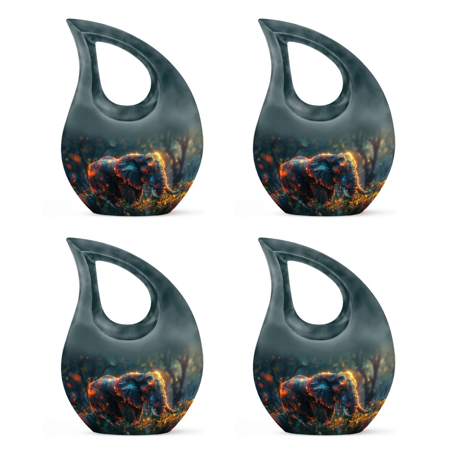 Mystical Forest Giant Urn