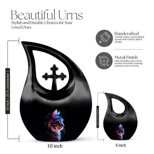 Mystical Neon Urn for ashes