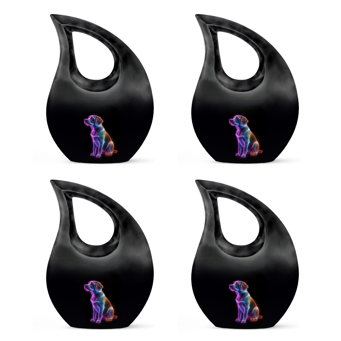 Radiant Dog Aura Urn