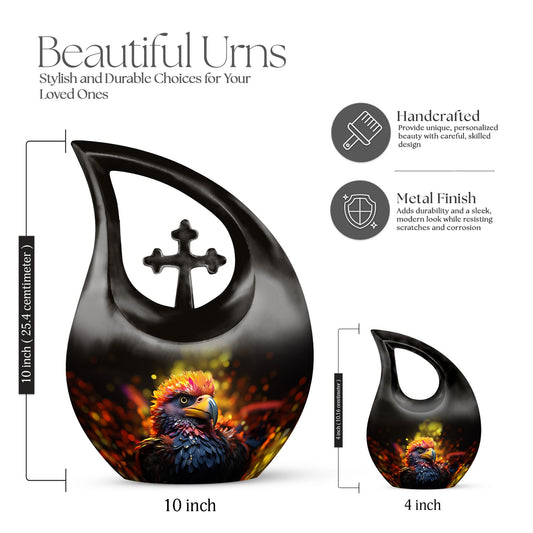 Medium-sized Puffin Bird Urn
