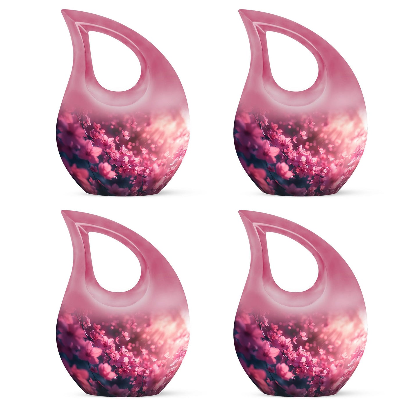 Pink Butterfly urn