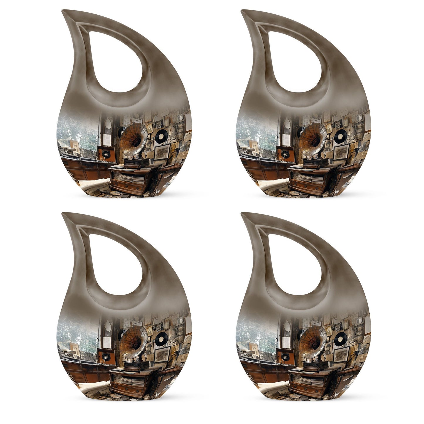 Large Gramophone Urn