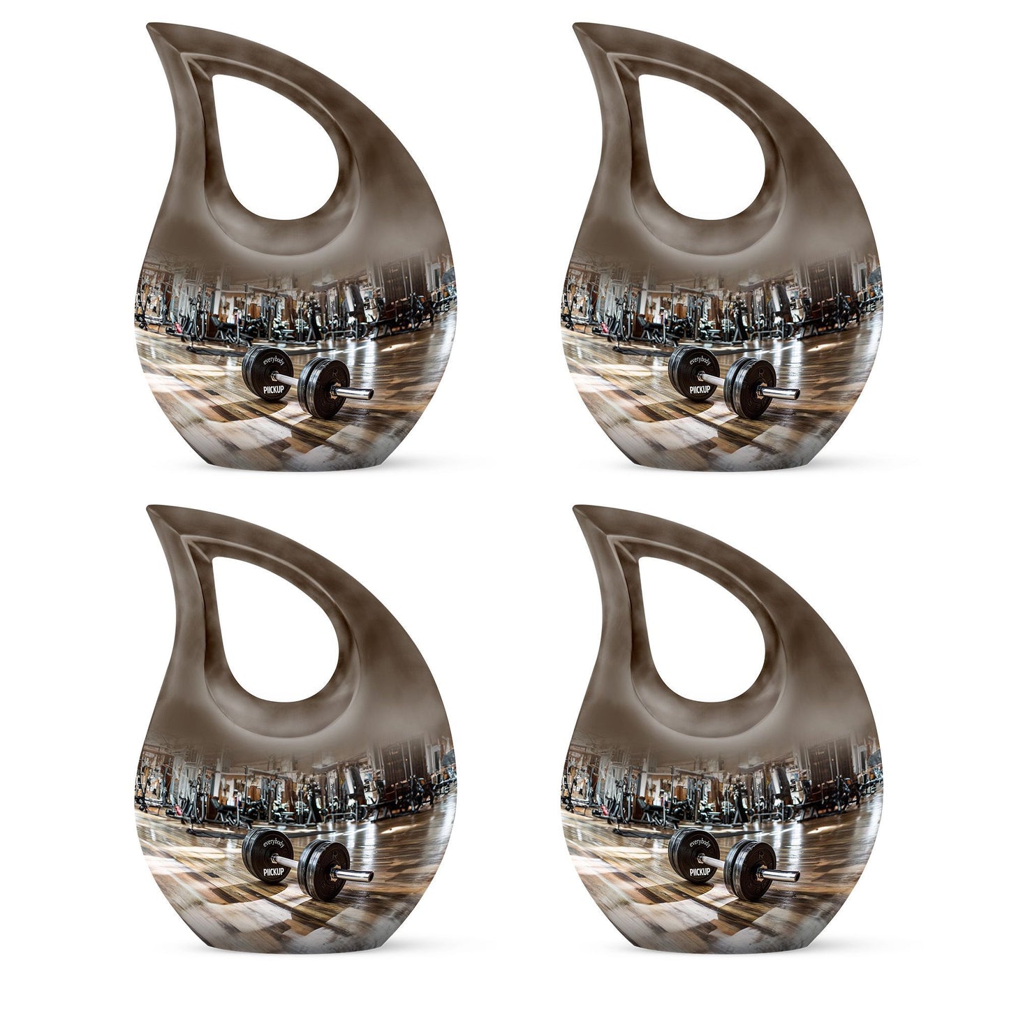 10-inch Dumbles Urn in Cross Drop Design,