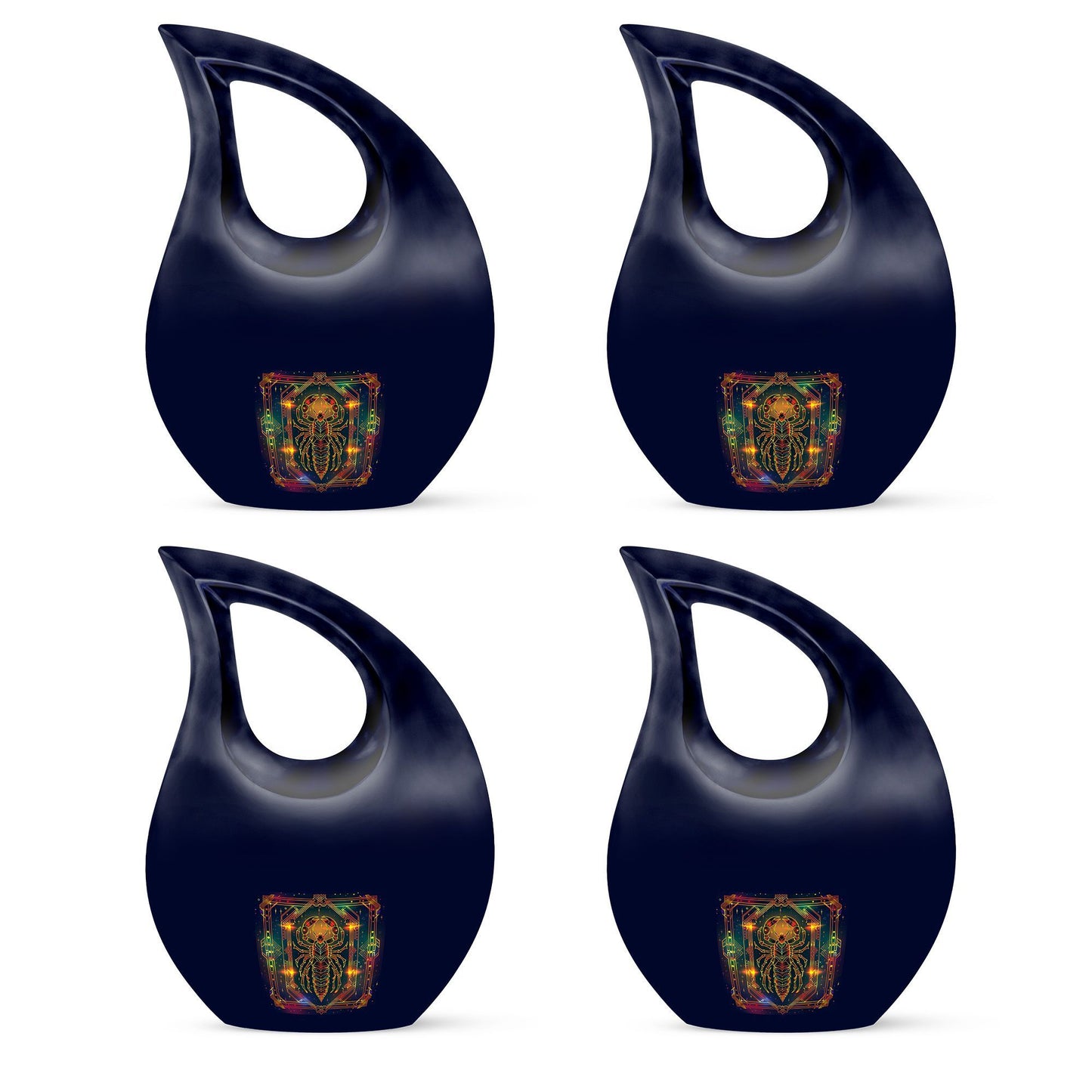 10-inch Zodiac Themed Memorial Urn