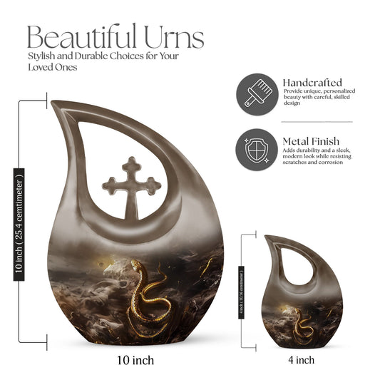 Cross Drop Design for Cremation Vaults