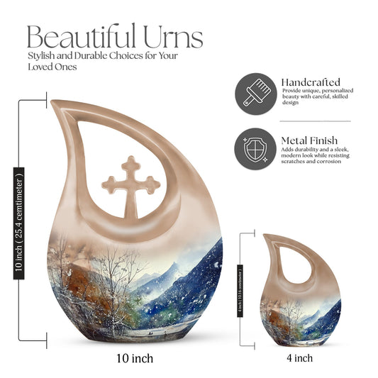 10-inch Mountains Urn,