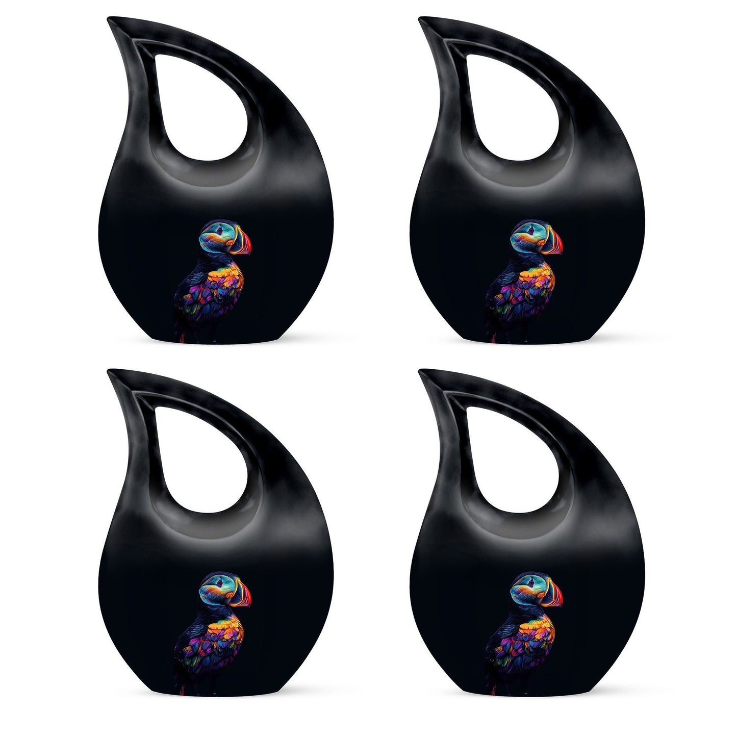 10-inch Puffin Bird Cross Drop