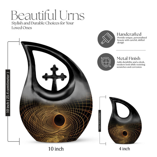 10 inch Spiral Urn