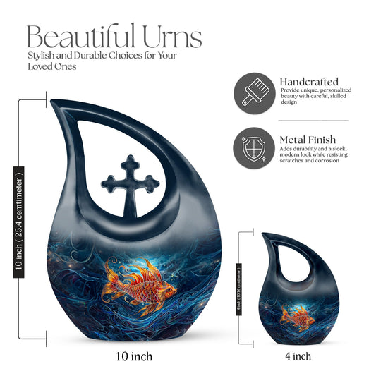 Medium-sized Fish Urn