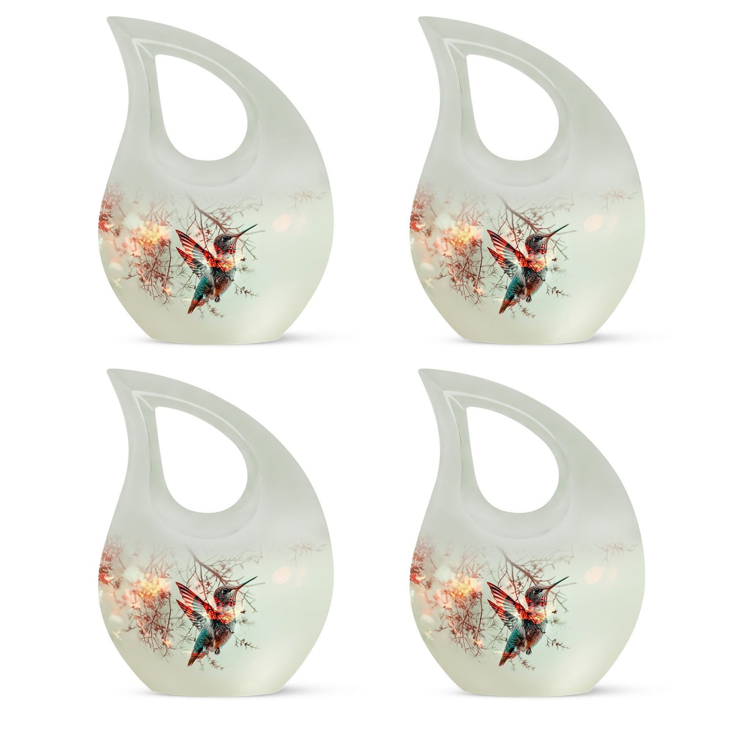 Humming Bird Cross Drop Urn