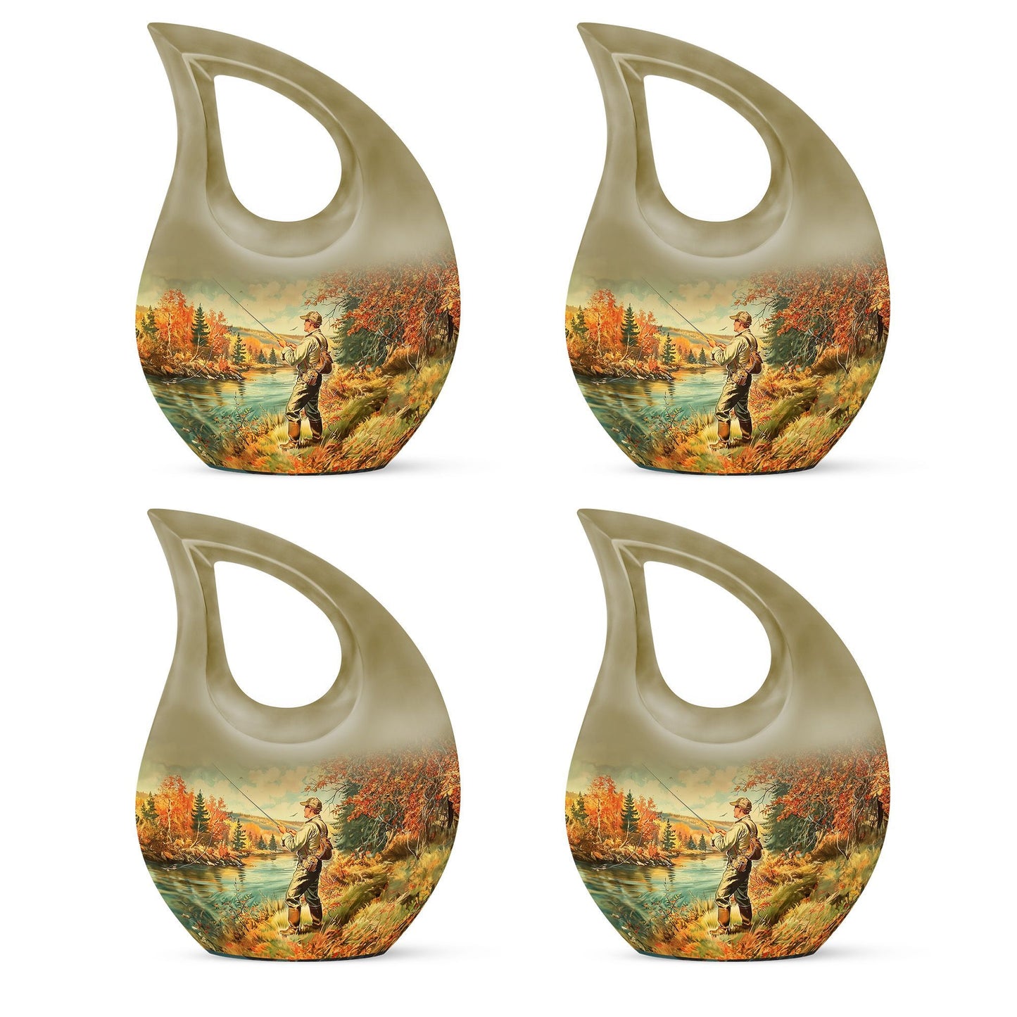 Fishing Urn for Human Ashes