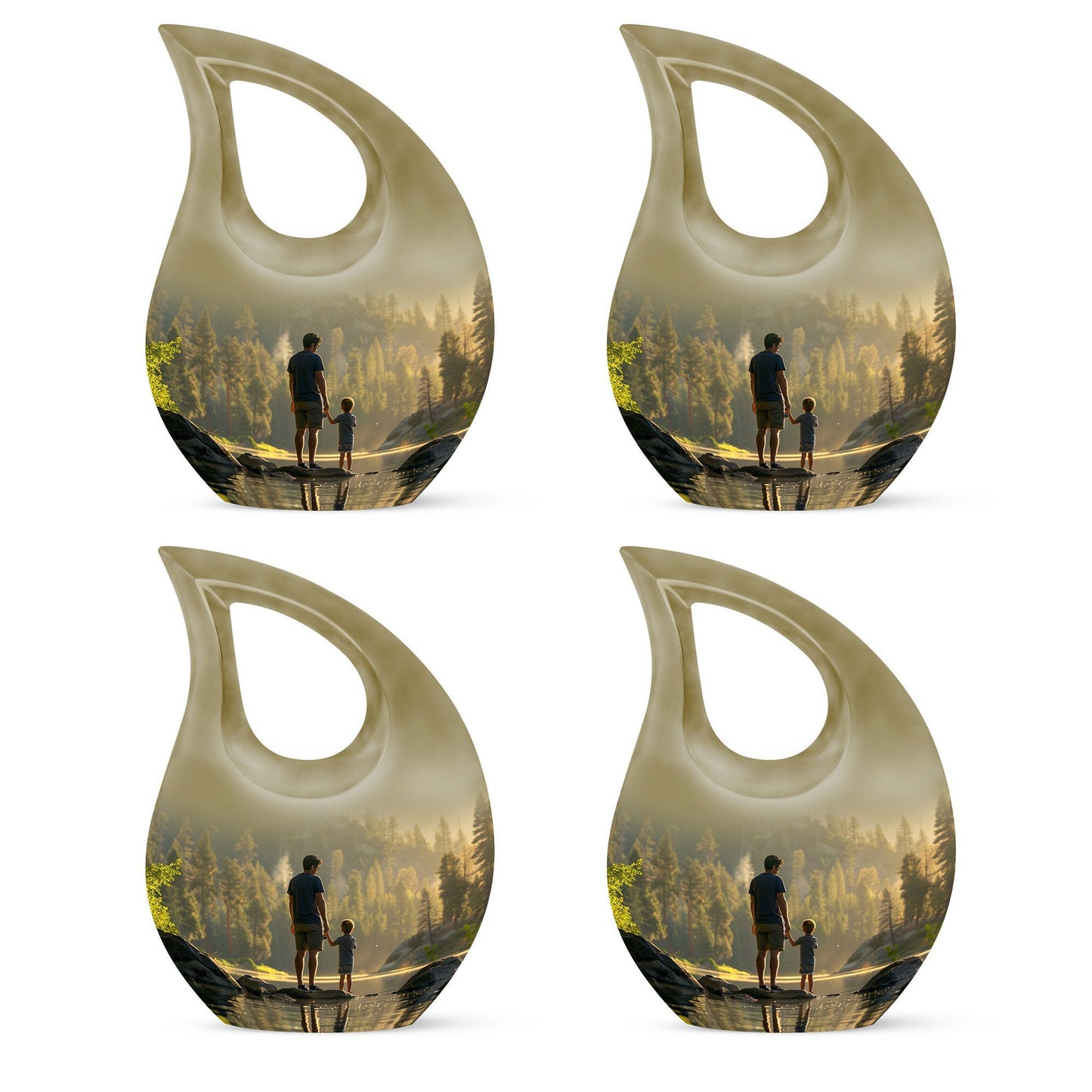 Fishing Urn