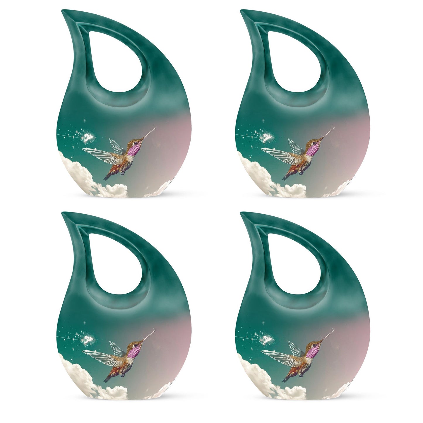 Double Humming Bird Urn