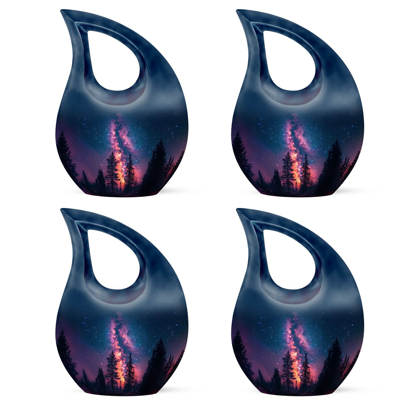 Galaxy themed Extra Large Urn