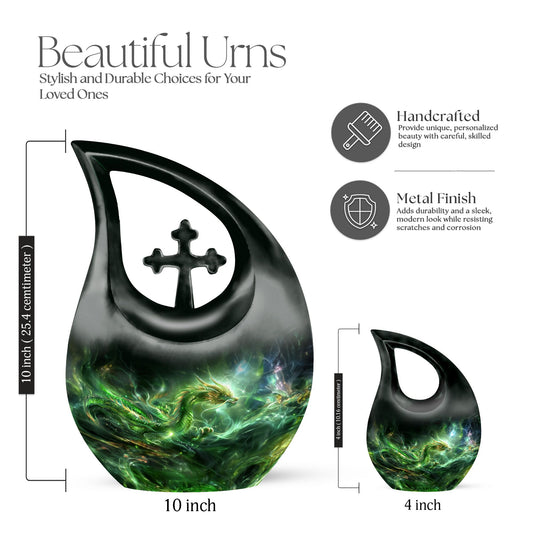 Dragon Themed Cremation Urn