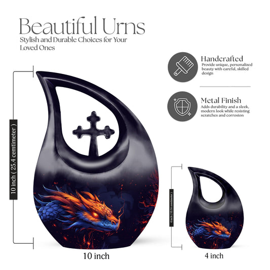 Dragon-designed Cremation Urn