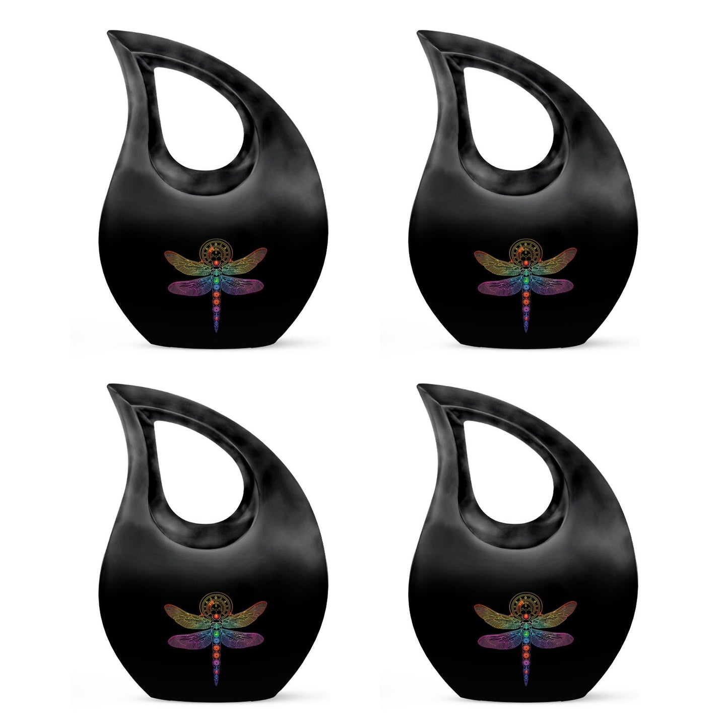 10-inch Cosmic Dragonfly Urn