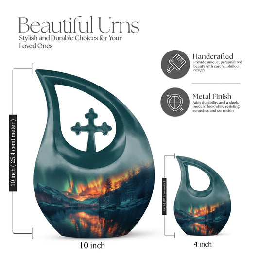 10-Inch Northern Lights Urn